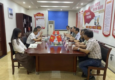 嘉兴学院建筑工程学院领导带队来访桐升公司，深化校企合作